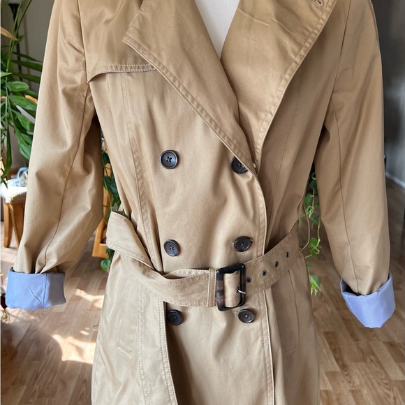 Banana Republic trench coat Sz PS NWT - Picture 2 of 11